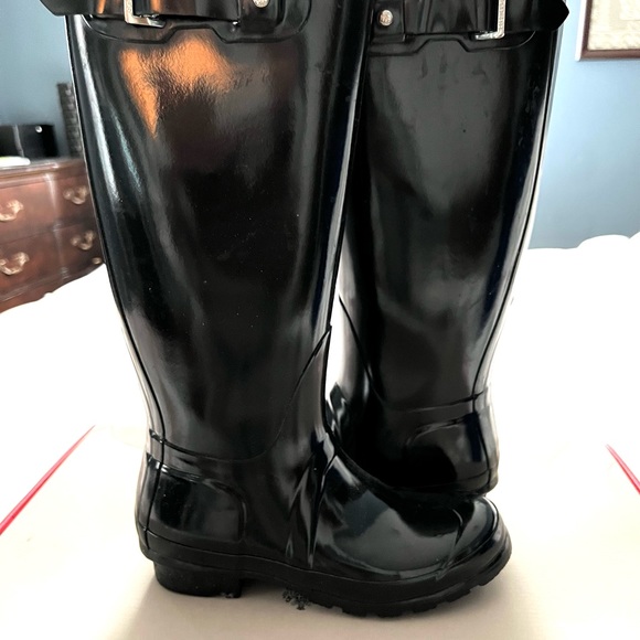 Women’s Original Hunter tall rain boot size 6 - Picture 3 of 8